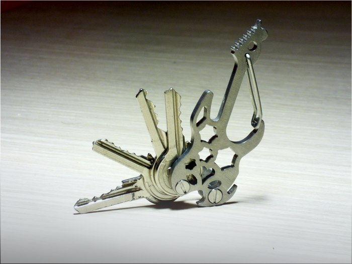 карабин-брелок Carabinsi Kickstarter для ключей