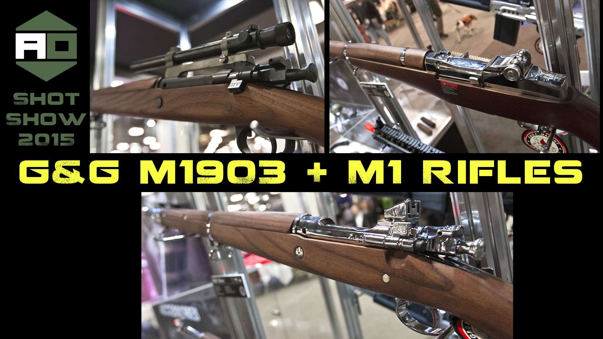 Springfield М1903А4 на выставке