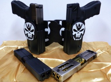 Прототип Glock 18C Double Barrel от WE Airsoft